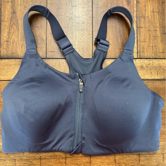 CALIA by Carrie Underwood Slate Blue Activewear Top - Picture 1 of 7